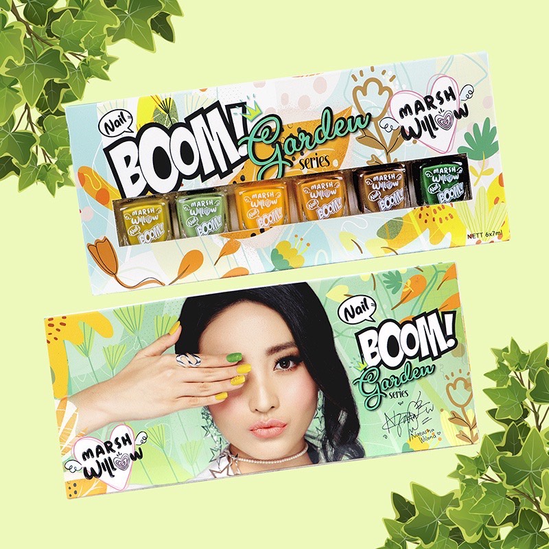 MARSHWILLOW Nail Boom GARDENIA Series / Kutek Marshwillow / Cat Kuku