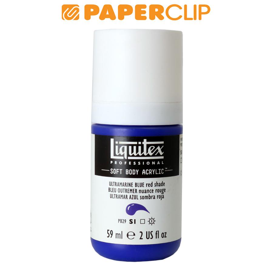 

ACRYLIC SOFT BODY LIQUITEX 1959382 ULTRAMARINE BLUE RED SHADE