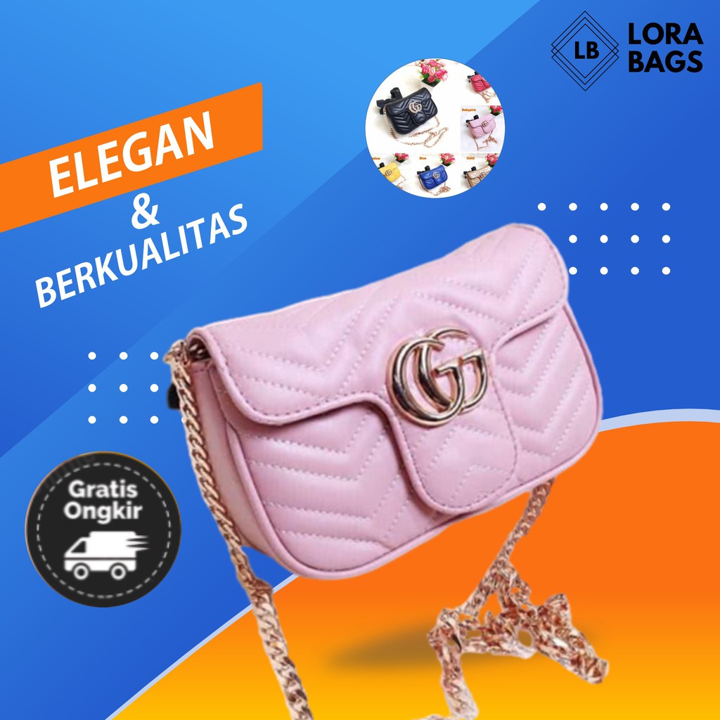 Tas Selempang Sling Bag Slingbag Fashion Cewek Cewe 