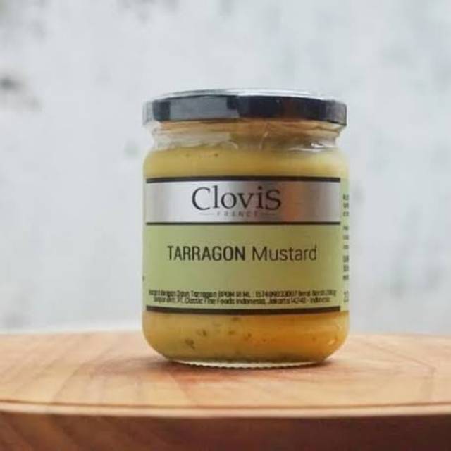 

CLOVIS TARRAGON MUSTARD 200 GR