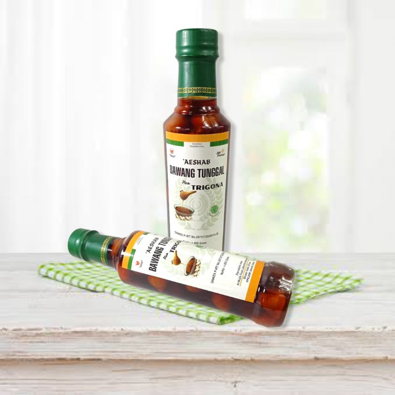 

AESHAB Madu Bawang Tunggal Plus Trigona 450 Gram