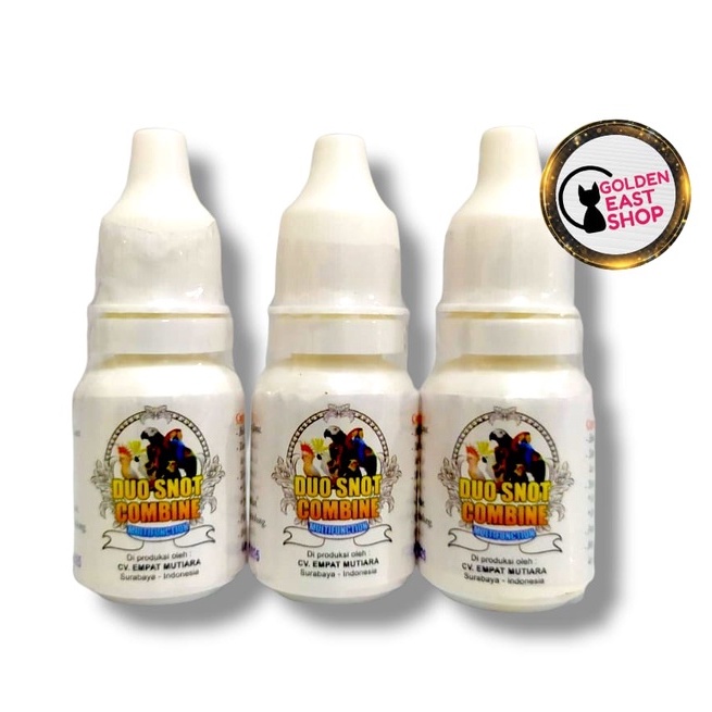 DUO SNOT COMBINE OBAT BURUNG SNOT MATA BERAIR MATA BENGKAK SESAK NAFAS BURUNG LOEV BIRD MURAI KACER 