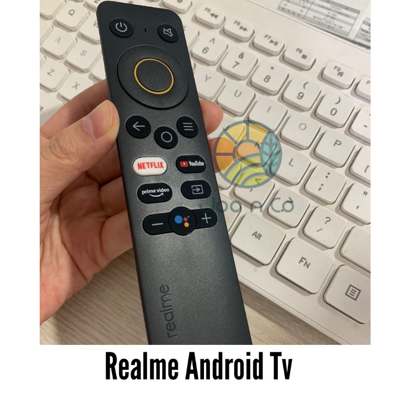 Remote Tv Realme android Original 100% Bluetooth Google Assistant