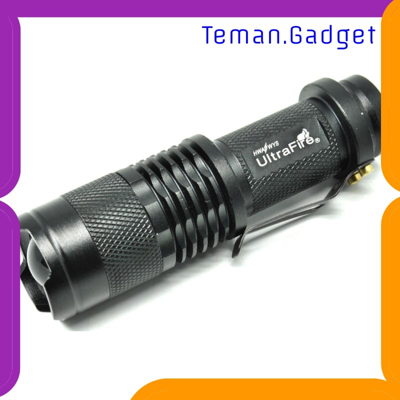 TG-IE102 TaffLED Senter LED 2000 Lumens Waterproof Pocketman P1