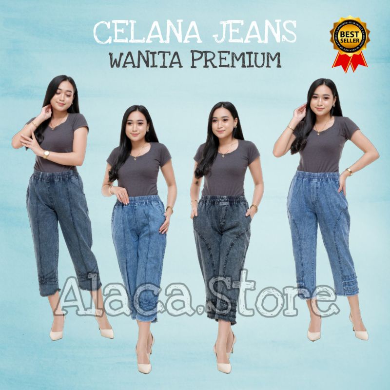 CELANA JEANS WANITA 7 8 IMPORT // CELANA JEANS WANITA 7 8 PREMIUM