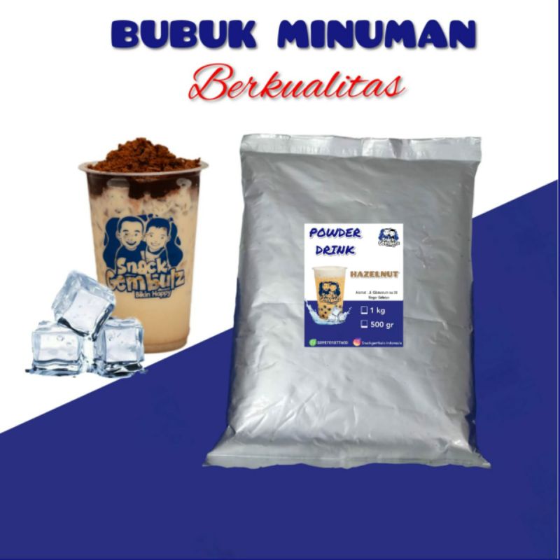 

Hazelnut/1000gr/500gr/Serbuk/Powder/Bubuk Minuman Kekinian