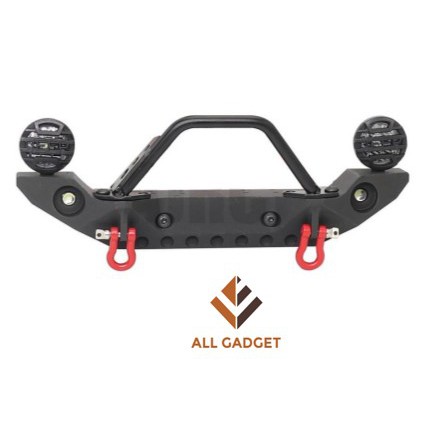 Metal Stinger Front Bumper with LED Light Axial SCX10 SCX10ii scx10iii