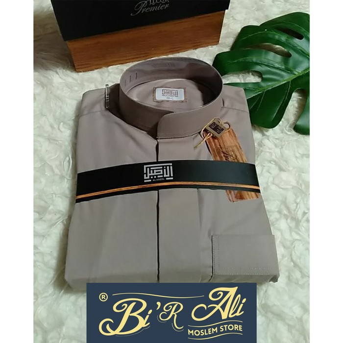 Jubah saudi al aseel premium dewasa non manset