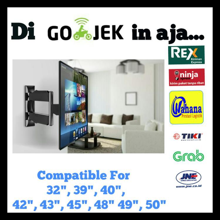 Bracket/Breket/Braket Lengan Led Tv Nb 52 Inch