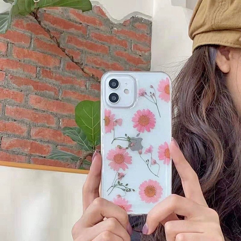 Dried Flower Daisies Vol 2 Case Oppo A95 A74 A54 A55 Reno 3 4 5 6 7 Pro A5s A7 F9 F11 A15 A15s A12 A12s A33 A53