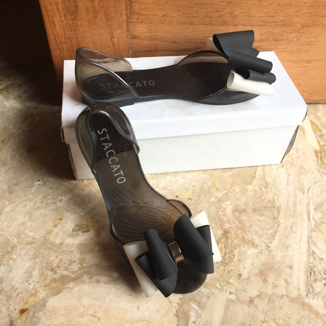 Staccato jelly flat shoes