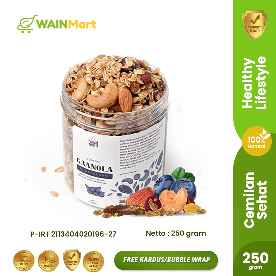 Sereal Granola Timur Tengah Sarapan Makanan Diet Sehat High Quality Berbagai Varian Rasa