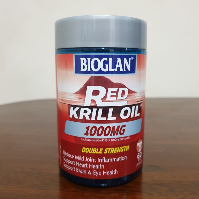 Bioglan Red Krill Oil 1000Mg 60Capsules