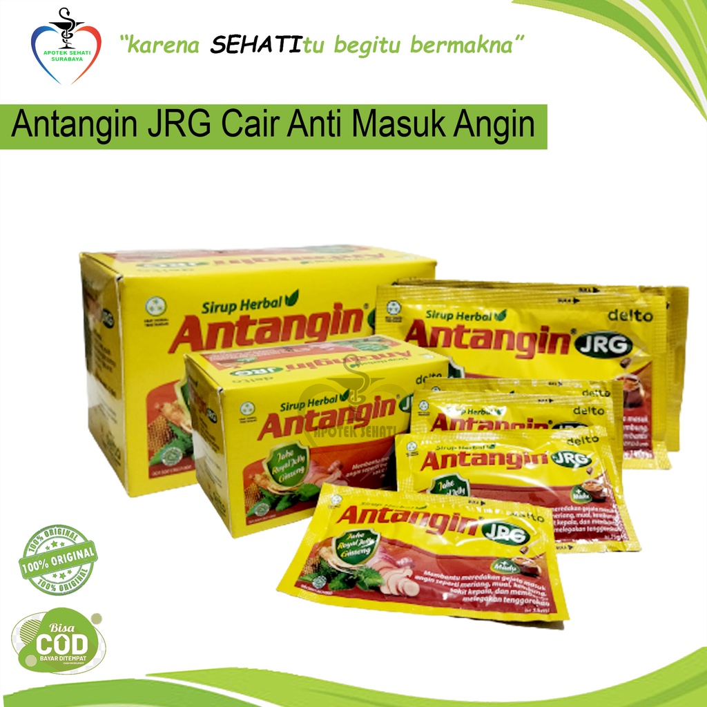 ANTANGIN JRG MASUK ANGIN PER BOX / Herbal Anti Masuk Angin