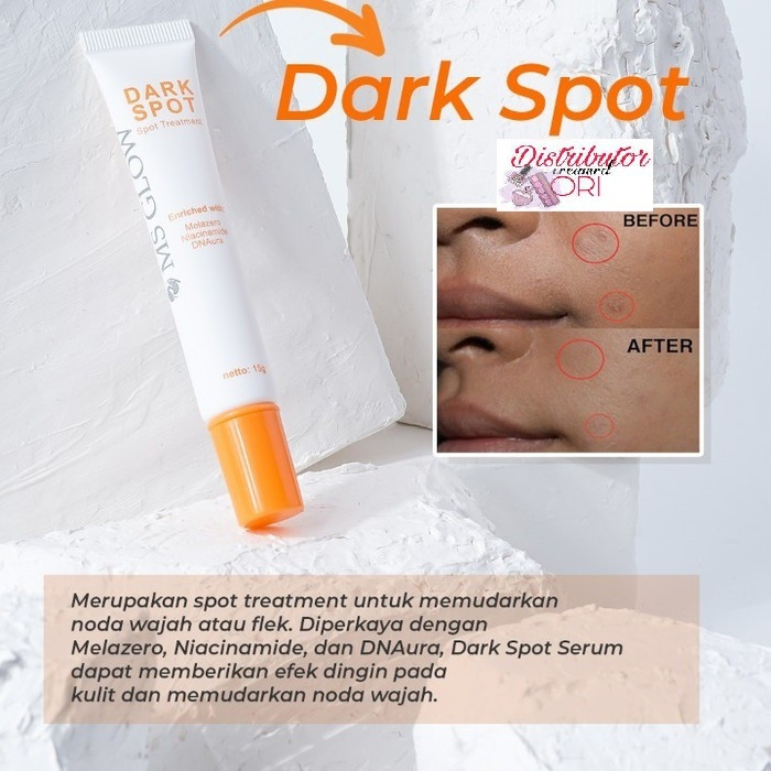 ORIGINAL !!! DARK SPOT SOLUTION MS GLOW / dark spot serum ms glow