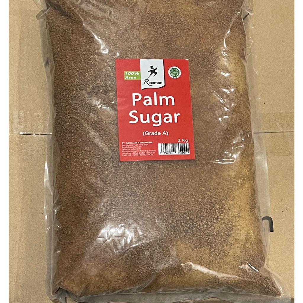 Ricoman Palm Sugar 2kg - Ricoman