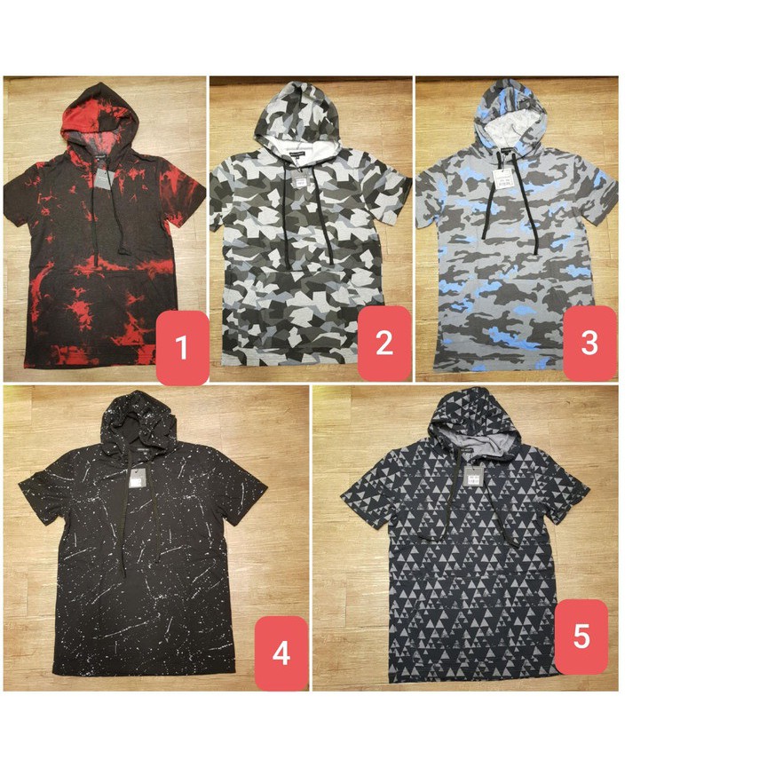 kaos pria hoodie nipper wear cotton baby terry