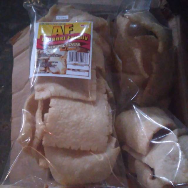 

Kerupuk gendar AF (alpansi family) 1kg