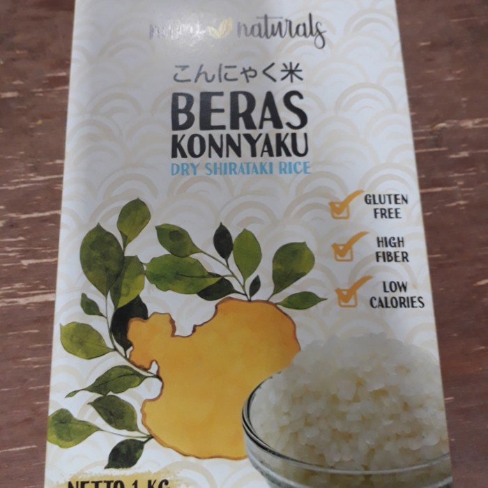 

978Eq1W Beras Konyaku / Beras Shirataki 1 Kg WQ012