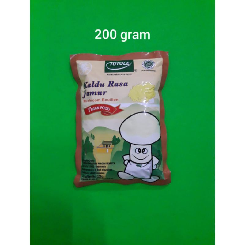 

TOTOLE Kaldu Rasa Jamur / Mushroom Bouillon / Micin Jamur vegan food