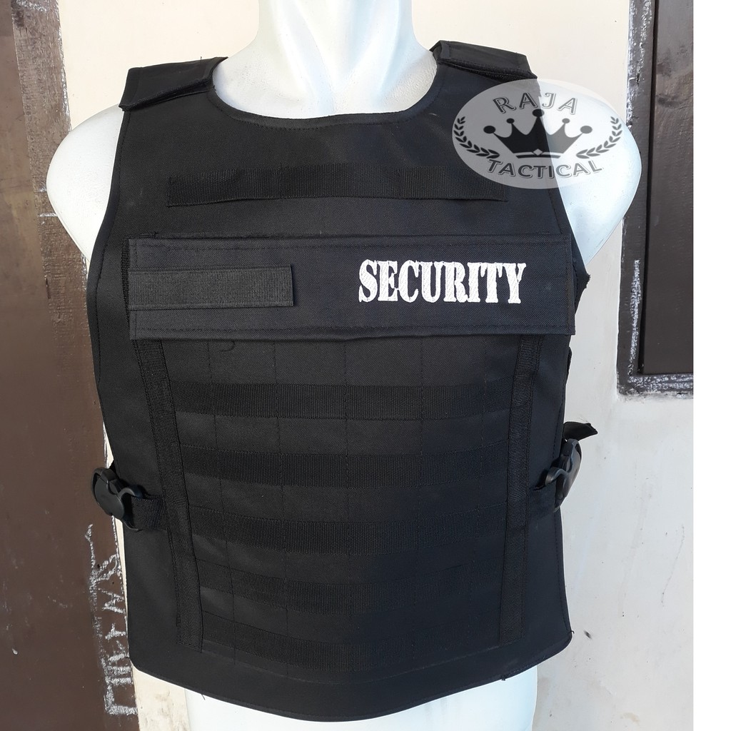 Rompi Security Bodyvest Satpam Rompi Pelindung Dada Tactical