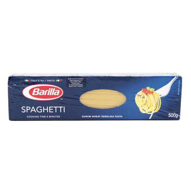 

Barilla Spaghetti 500gr