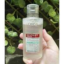 MICELLAR WATER L'Oreal Paris Revitalift Crystal Purifying 400 ml / 95 ml - Oil Free Pembersih Make Up Wajah - SkinCare Double Cleansing Loreal Besar / Kecil BPOM Micelar Micellair