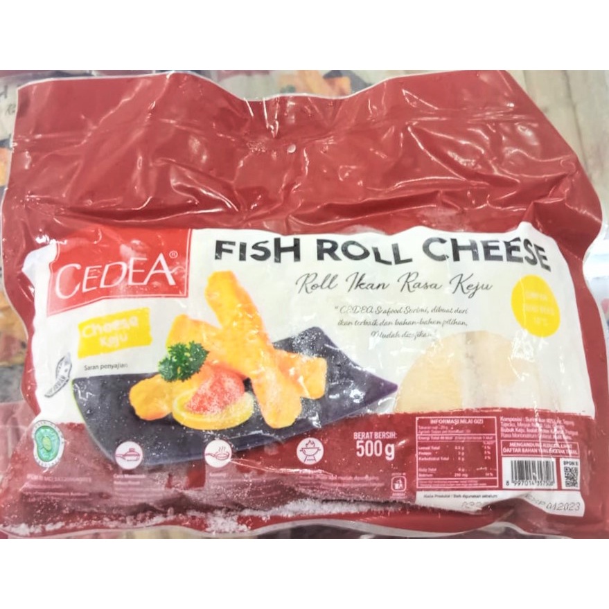 

Cedea Fish Roll Keju 500gr
