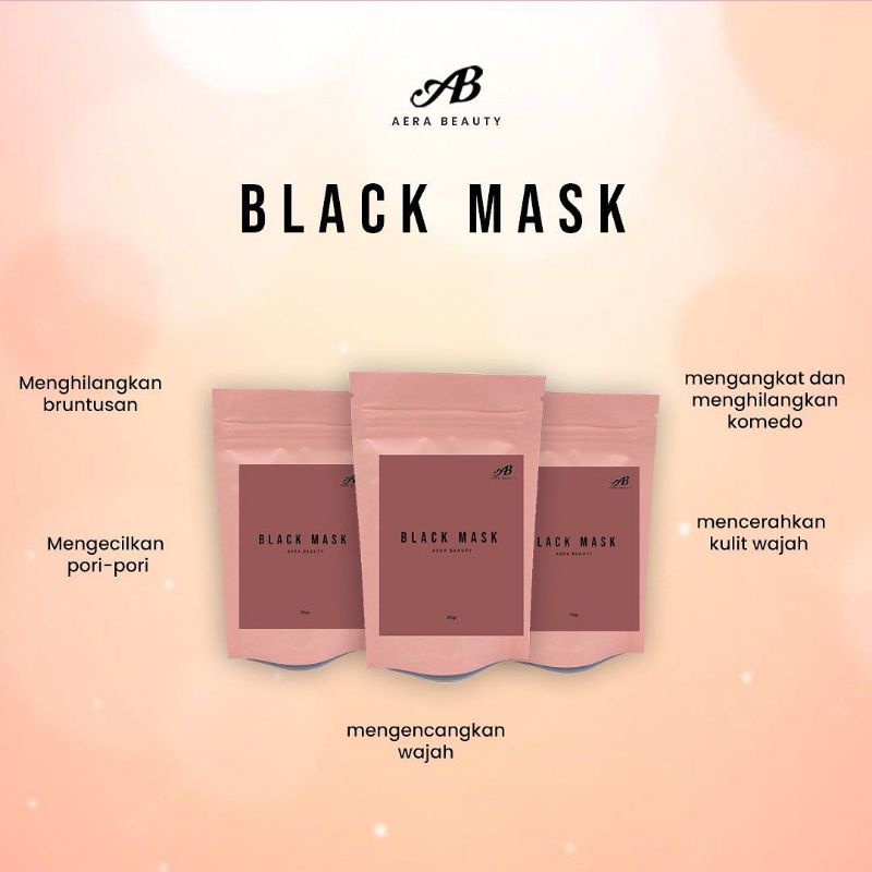 MASKER ORGANIK AERA BEAUTY ❤️ BPOM