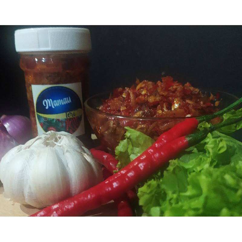 

Sambal Bawang, Sambal Cumi, Sambal Teri Mamau