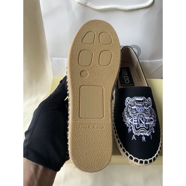 Kenzo Shoes Esparadille Tiger List White