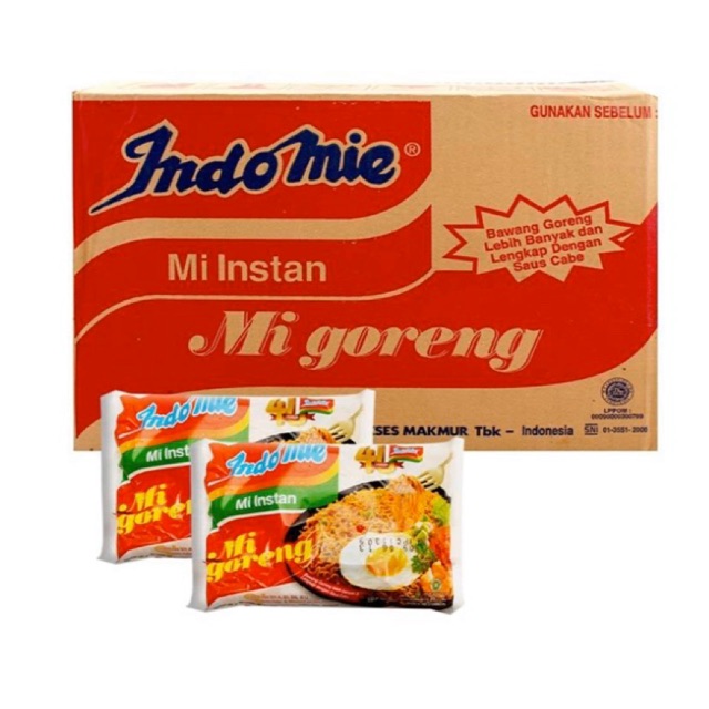 

Indomie Goreng 1dus/40pcs