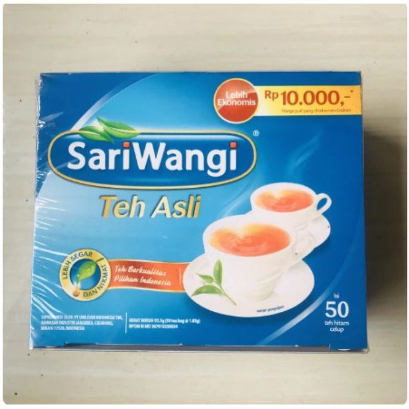 

Sariwangi Teh Celup 1.85g Box isi 50's