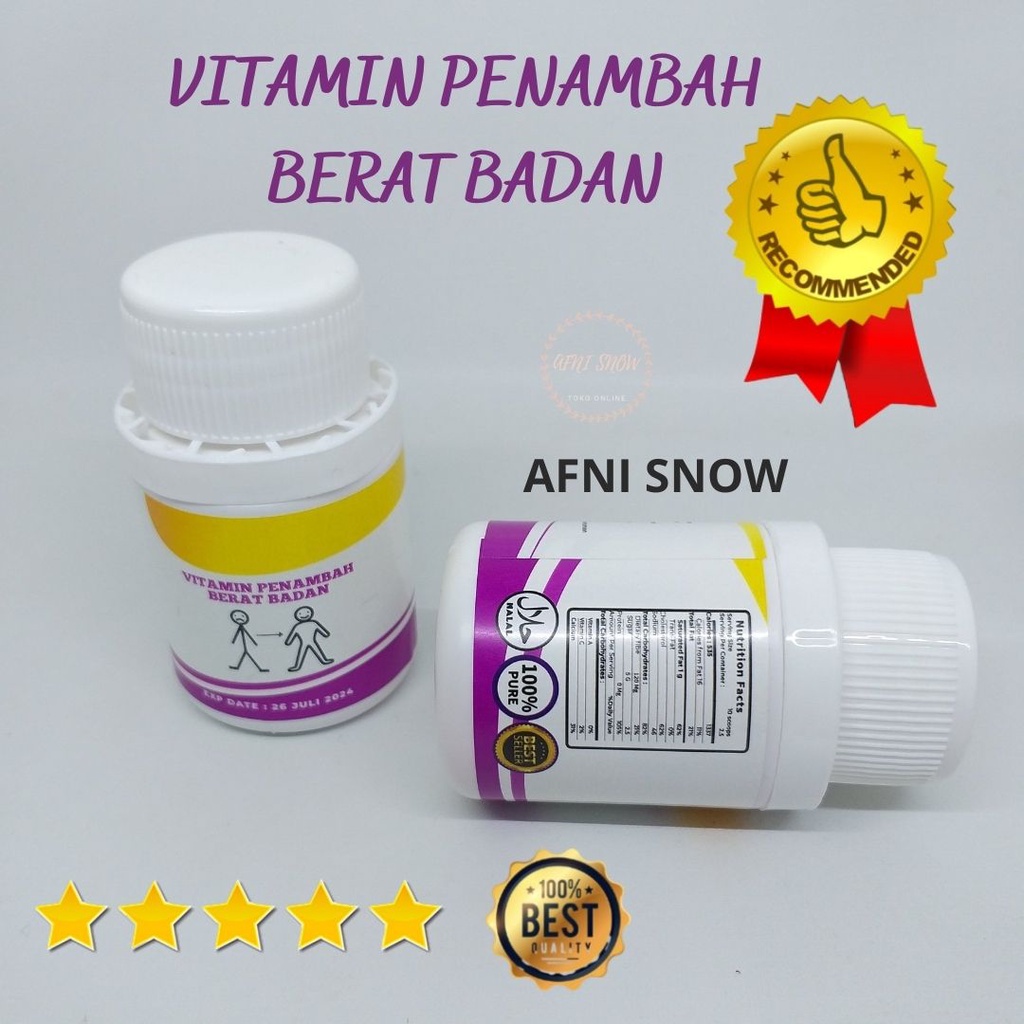 Ampuh !!! Obat Penggemuk Badan / Penambah Berat Badan / Penambah Nafsu Makan