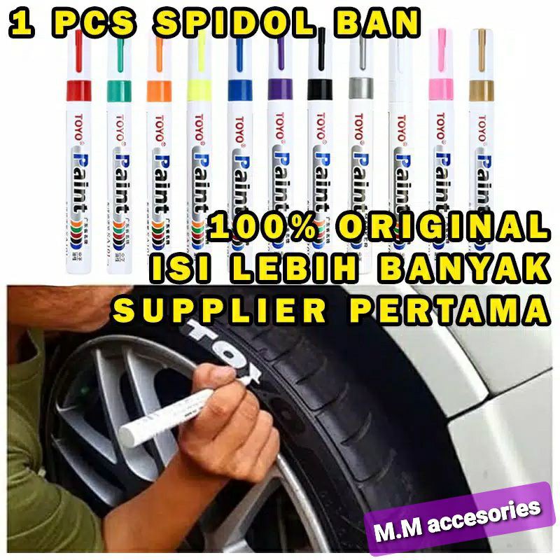 

Spidol ban TOYO original warna putih