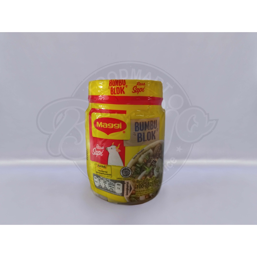 

Maggi -blok bumbu/ blok rasa sapi 100gr