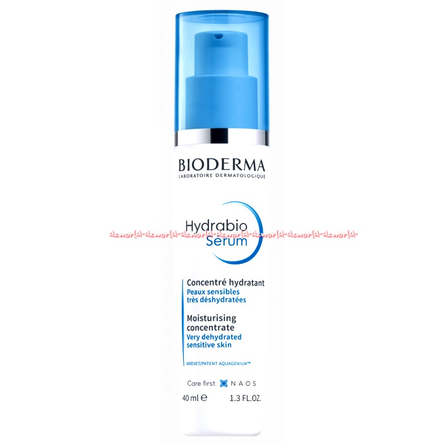 Bioderma Hydrabio Serum 40ml Concentre Hydratat Serum Wajah Pelembab Muka Bio Derma Serum