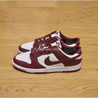burgundy nike dunks low