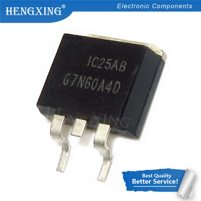 100pcs Ic G7N60A4D TO-263 HGTG7N60A4D HGT1S7N60A4DS9A TO263