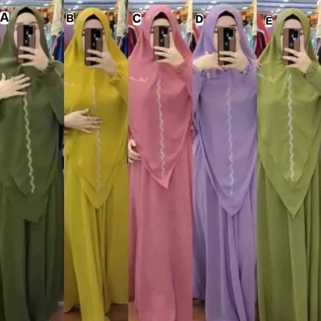 New arrival Allya vol 3 syar'i Design by arsyakayla ORI Hijab Gamis Syari Kekinian BestSeller Terlar