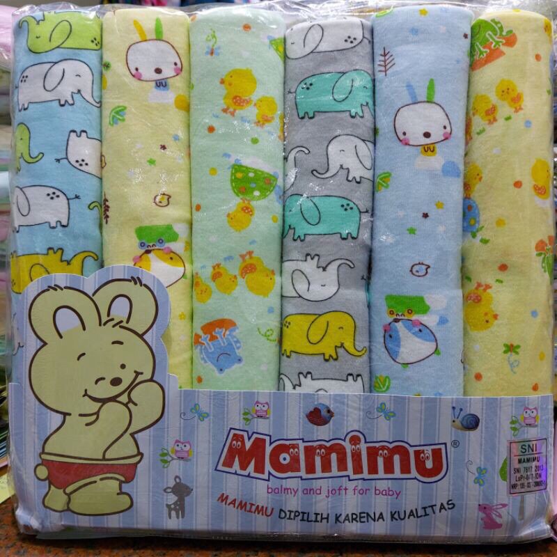 Selimut Bedong / Gedong Bayi Mamimu 115x90 cm (1pcs)