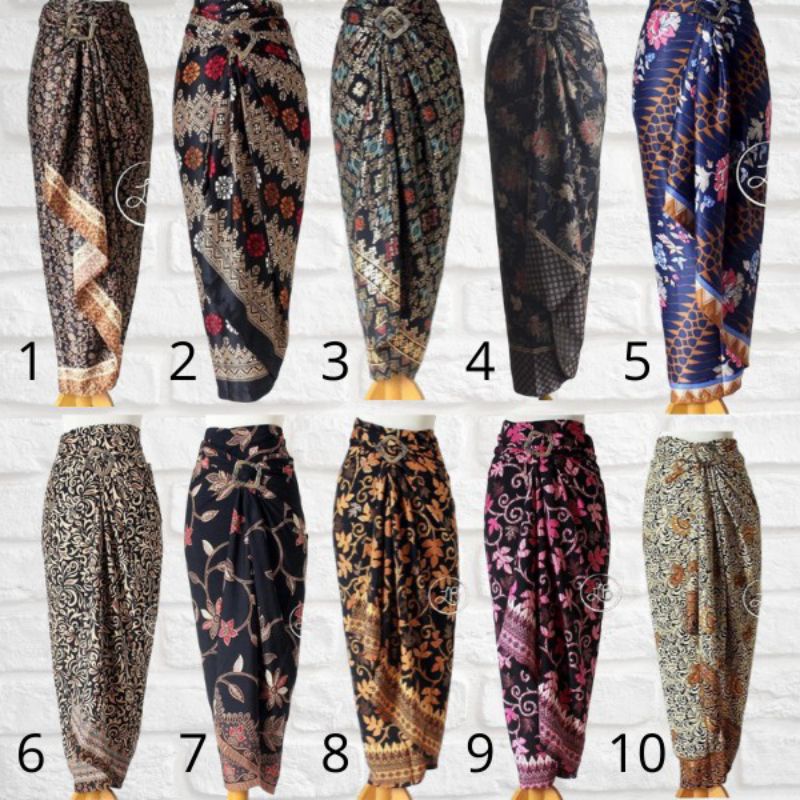 Rok lilit batik + ring gesper / bawahan kebaya / bawahan batik / rok serut / rok modern / rok tradisional / bawahan / rok // rok lilit by kanaya.butik