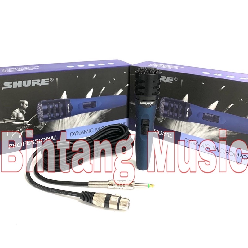 mic kabel shure sm57 handheld new model mikrofon shure sm 57
