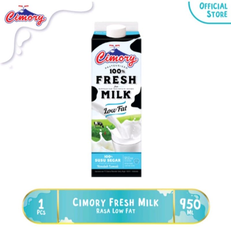 

FRESH MILK CIMORY 1LITER SEGAR PASTEURISASI