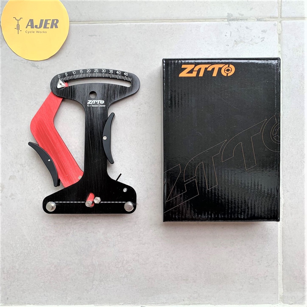 Spoke Tension Meter alat ukur tegangan Jari Ruji nepel sepeda wheelset