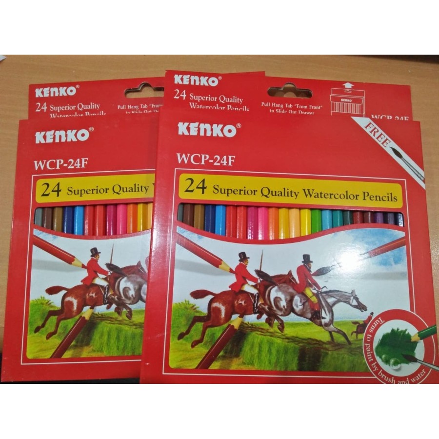

Kenko 24 Superior Quality Watercolor Pencils WCP-24F