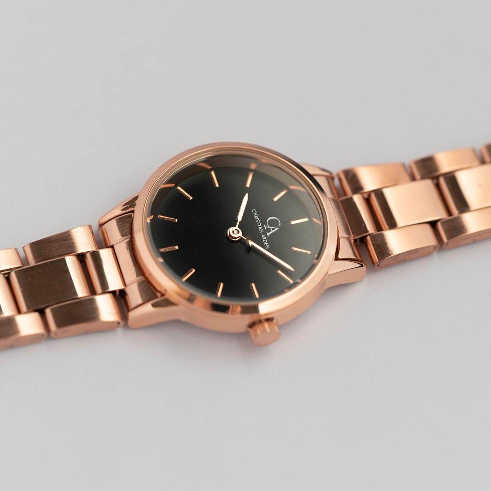 [NPH.02Jn22ᶻ] Jam Tangan Christyan Arden Grand CA Magnificent Icon Golden Rose Black Dial