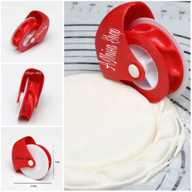 

Roling pembuat pinggiran pizza dan pai