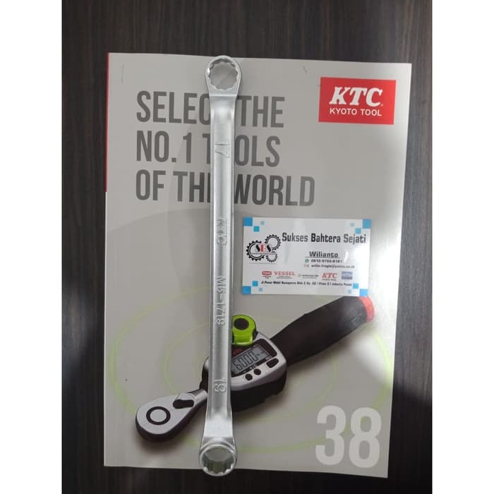Kunci Ring KTC M5-1719 Long Offset Wrench