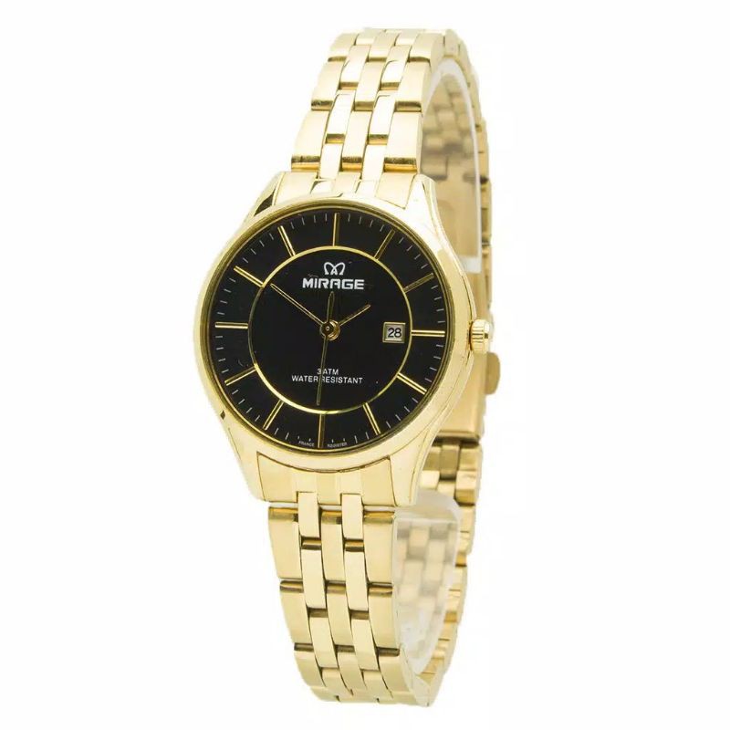 JAM MIRAGE CEWEK ORIGINAL MURAH GOLD